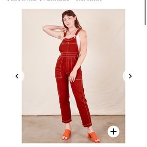Big Bud Press overalls - paprika size L